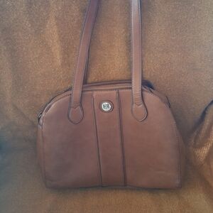 Liz Claiborne Brown Leather Handbag